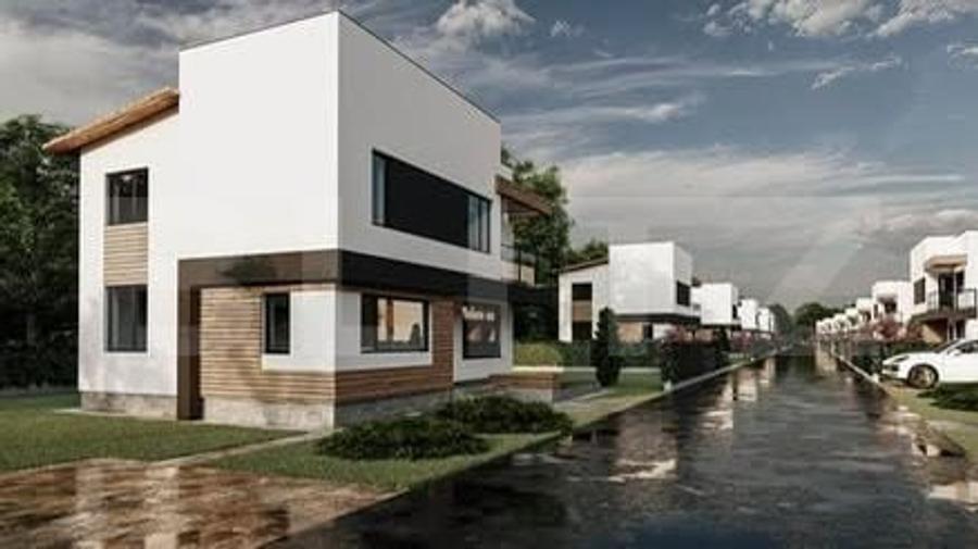 Casă individuală cu 4 camere cu Canalizare în Tomești