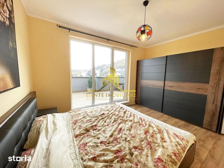 Apartament cu 3 camere semidecomandat, mobilat în Florești