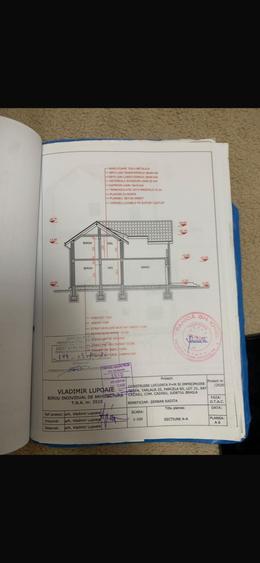 Casă cu 4 camere cu Teren 300 Mp în Cazasu