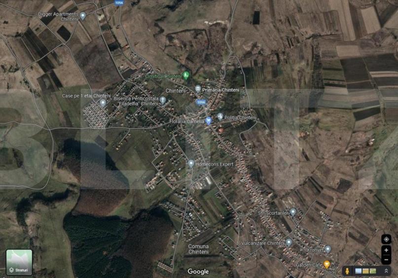 Teren de 1140 mp, în Chinteni