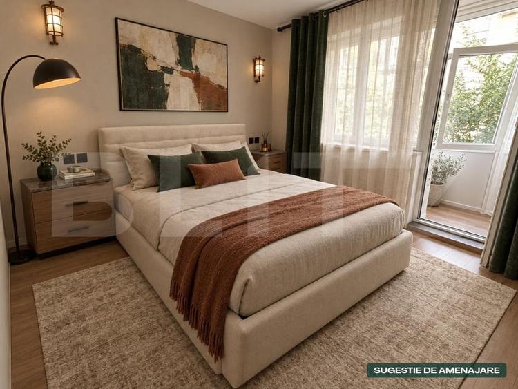 Apartament cu 2 camere semidecomandat, mobilat în Păcurari