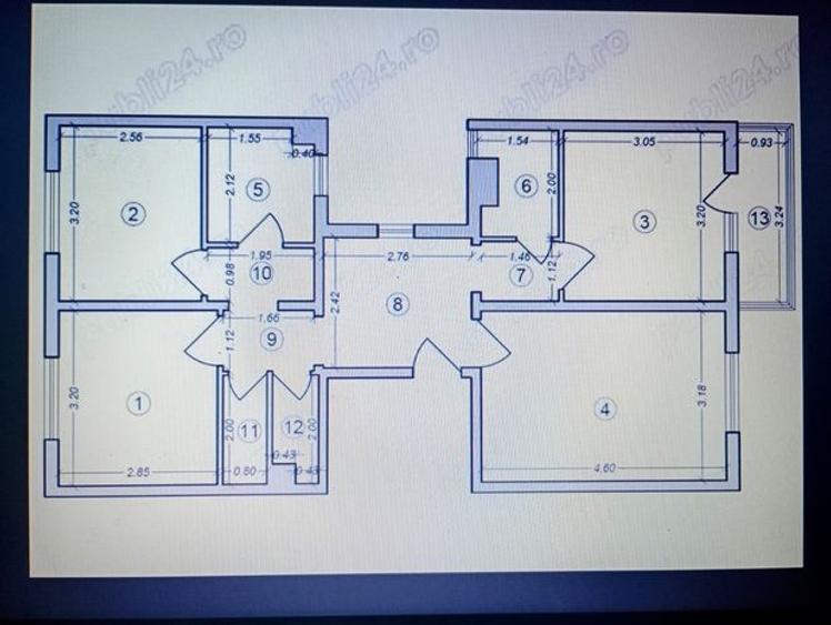 Apartament cu 4 camere decomandat în Lacul Tei