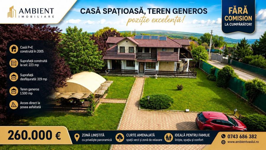 Casă individuală cu 4 camere cu Canalizare în Cișmeaua Moldovencei