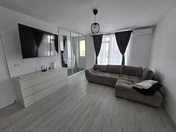 Apartament cu 2 camere semidecomandat, mobilat în Moșnița Nouă