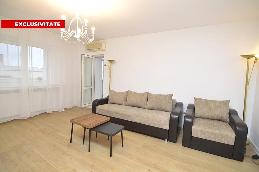 Apartament cu 3 camere decomandat, mobilat în Unirii