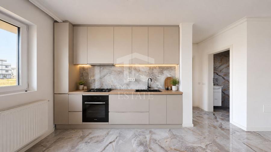 Apartament cu 3 camere semidecomandat în Dobroești