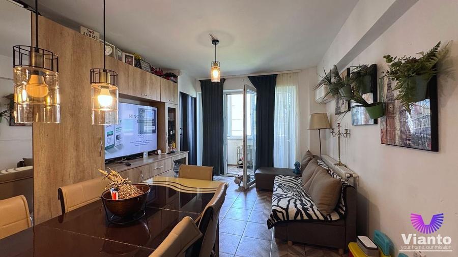 Apartament cu 3 camere decomandat, mobilat în Sud-Est