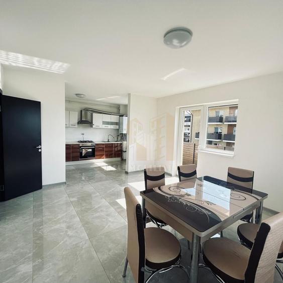 Apartament cu 3 camere decomandat, mobilat în Sânpetru