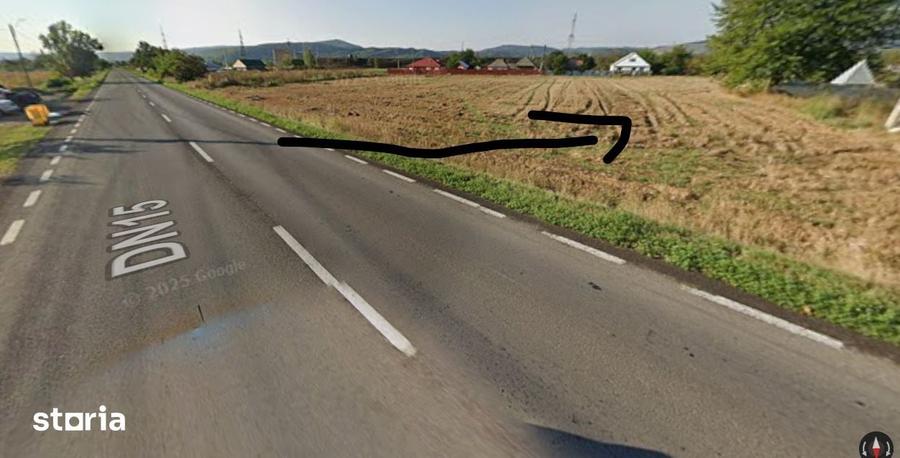 Teren intravilan Racova, Bacau 2.049 mp, deschidere DN15 | 15 /mp - 2