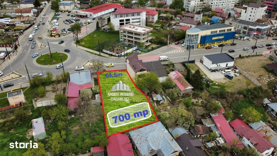 Teren de 700 mp, în Traian