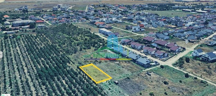 Teren de 800 mp, în Central