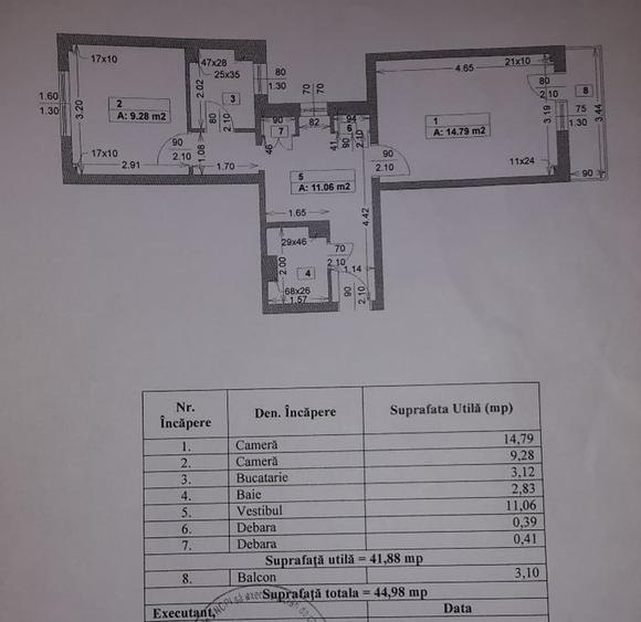 Apartament de 2 camere, decomandat, Codrii Neamtului, Auchan Titan - 10