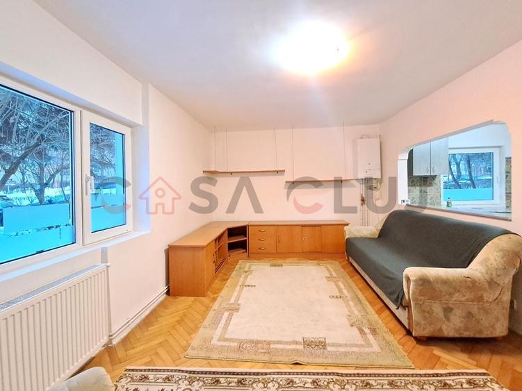 Apartament cu 2 camere semidecomandat, mobilat în Zorilor