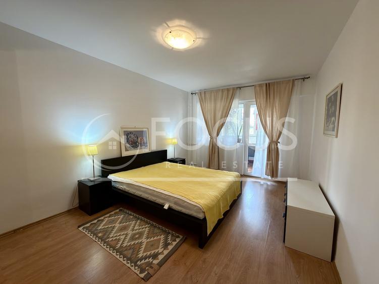Apartament cu 2 camere semidecomandat, mobilat în Dorobanți