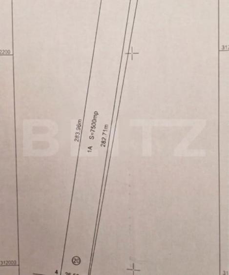 Teren intravilan de 7500mp cu deschidere 26,5ml, zona indus - 1