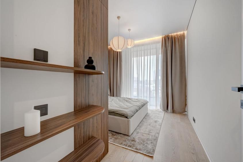 Apartament cu 2 camere semidecomandat, mobilat în Barbu Văcărescu