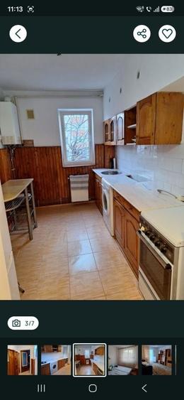 Apartament cu 2 camere semidecomandat în Exterior Vest