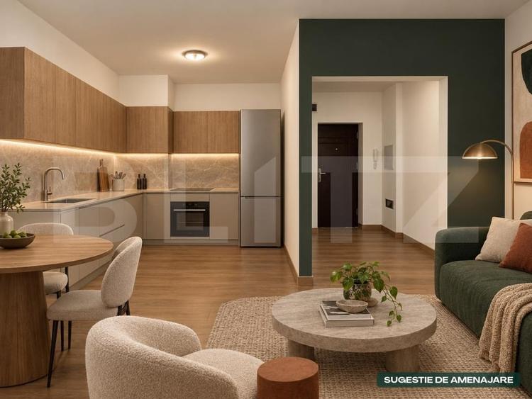 Apartament cu 2 camere semidecomandat în Fabric