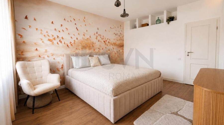 Apartament cu 3 camere semidecomandat în Băneasa