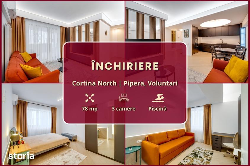 Cortina North || 3 camere || Nou || Finisaje de lux || Comision 0% - 2