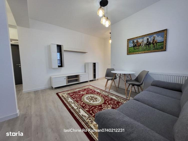 Apartament cu 2 camere, mobilat în Lunca Cetățuii