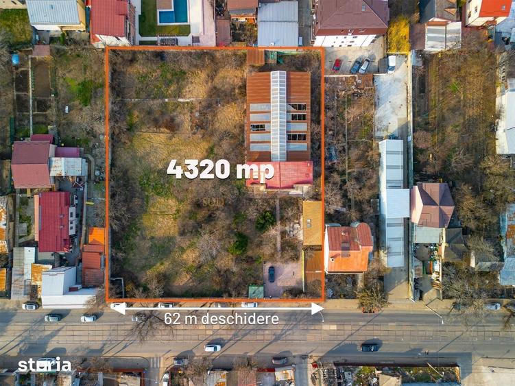 Teren de 4320 mp, în Giurgiului