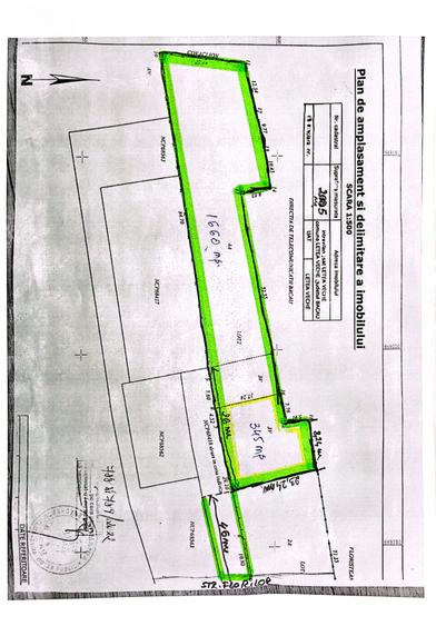 Teren Construcții intravilan de 2005 mp, în Letea