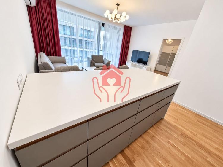 Apartament cu 2 camere decomandat, mobilat în Băneasa