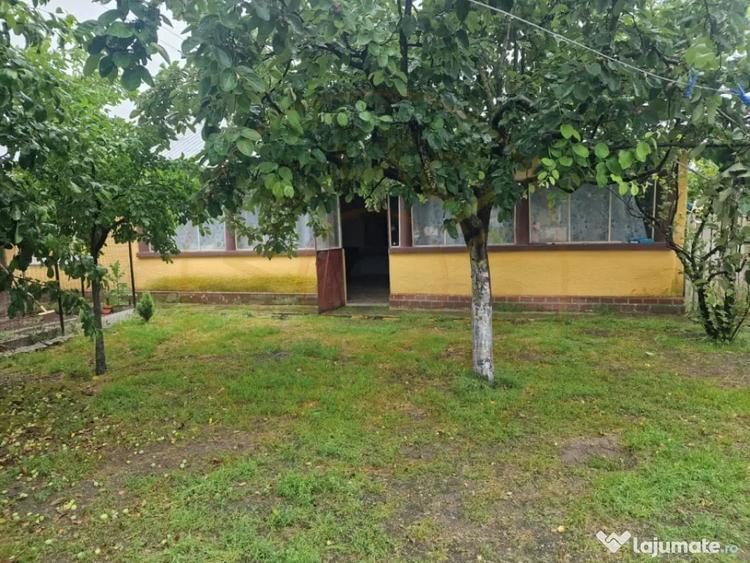 Casă cu 3 camere cu Teren 2100 Mp în Lunca
