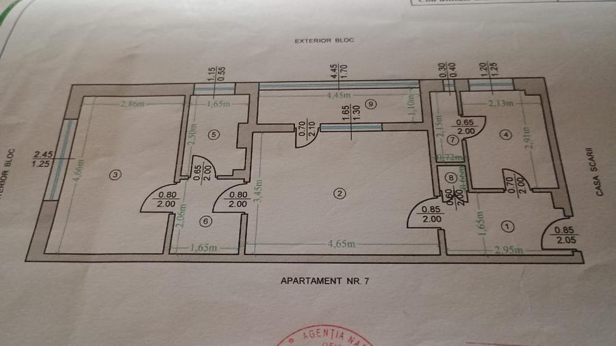 Apartament cu 2 camere semidecomandat în Orizont