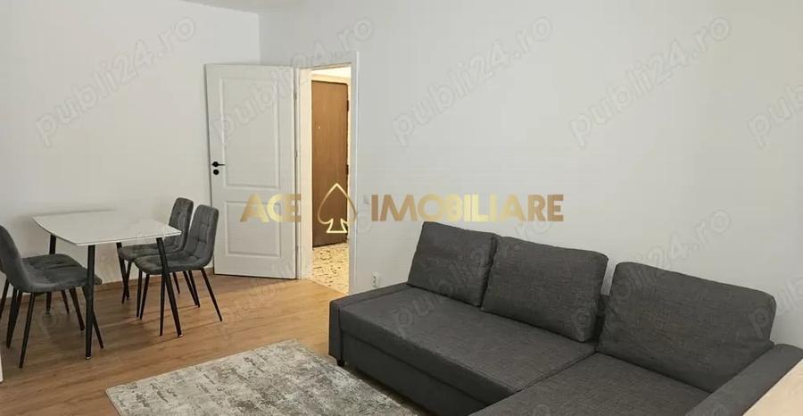 Apartament cu 2 camere decomandat, mobilat în Pajura