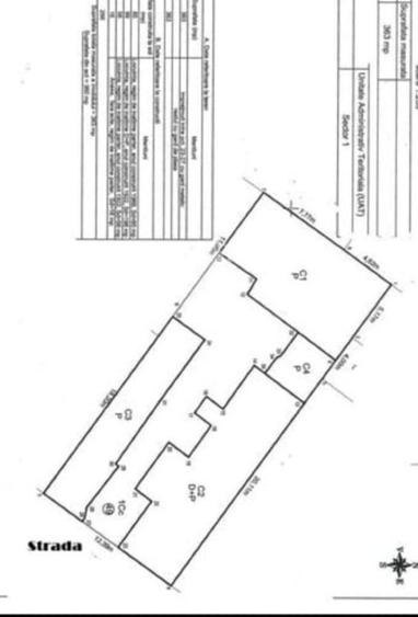 Teren Construcții intravilan de 363 mp, în Domenii
