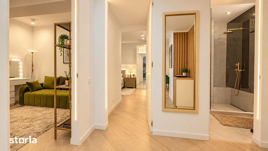 Apartament cu 3 camere decomandat în Central