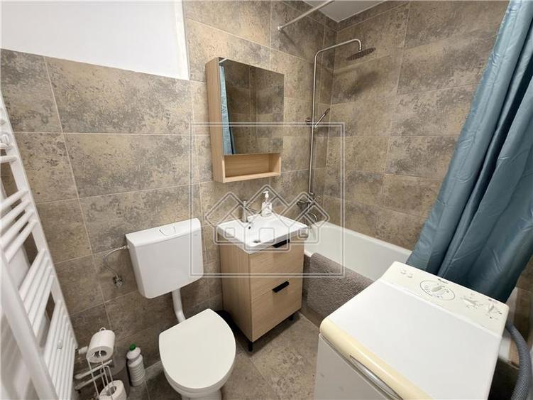 Garsoniera decomandata de inchiriat, renovata si mobilata modern - Valea Aurie, - 10