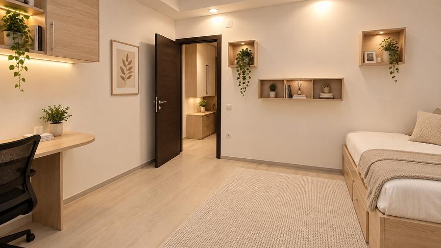 Apartament cu 2 camere decomandat, mobilat în Ștefăneștii de Jos
