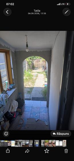 Casă individuală cu 2 camere cu Canalizare în Agigea