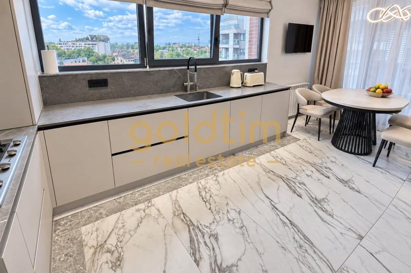 Apartament cu 5 camere semidecomandat, mobilat în Herăstrău