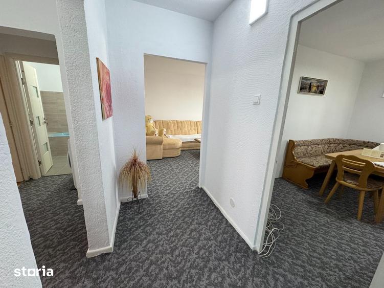 Apartament 3 camere Mioveni, et4, Piata, balcon 8 m, 73 mp, mobilat - 1