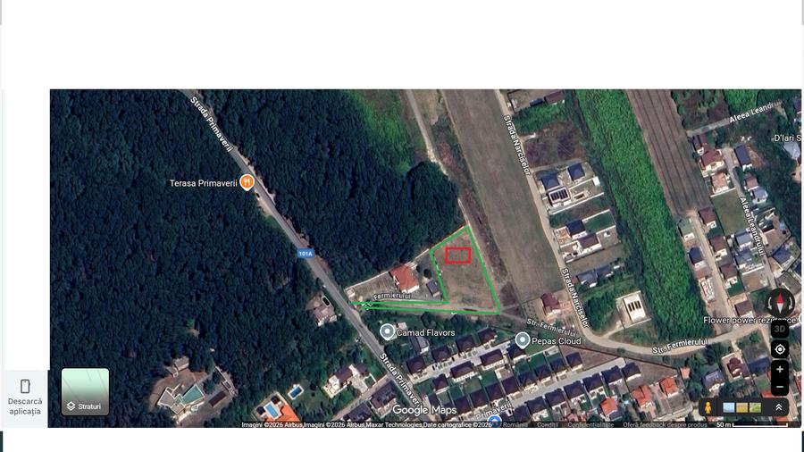 Casă individuală cu 4 camere cu Canalizare în Corbeanca