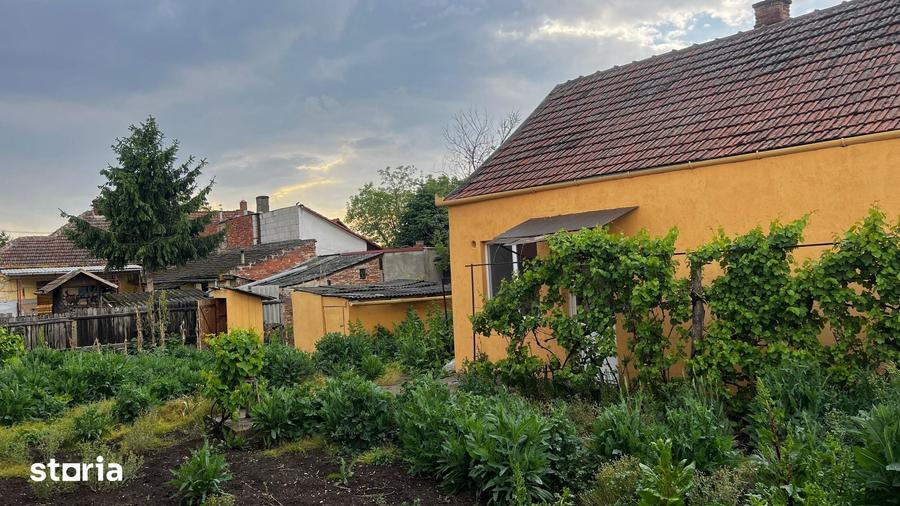 Casă cu 2 camere cu Teren 360 Mp în Central