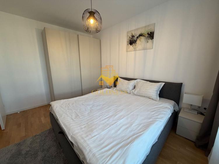 Apartament cu 2 camere semidecomandat, mobilat în Între Lacuri