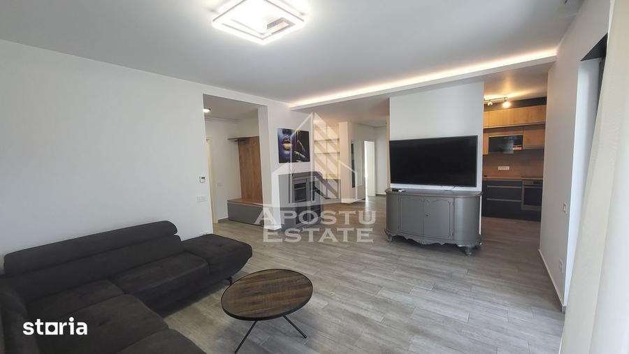 Apartament cu 3 camere, mobilat în Dumbrăvița