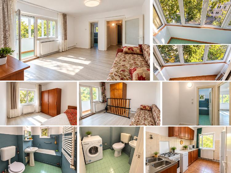 Apartament cu 3 camere semidecomandat, mobilat în Spitalul Județean
