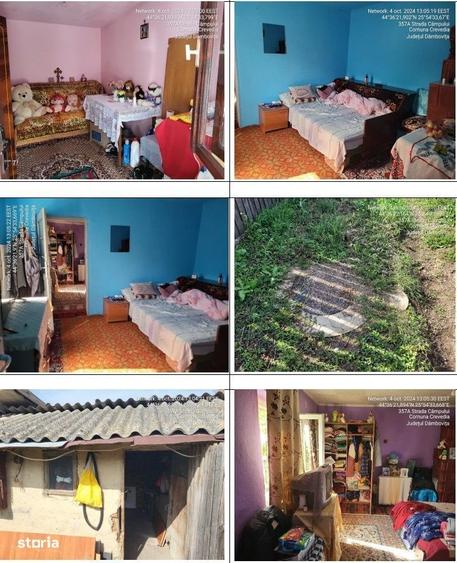 Casă cu 3 camere cu Teren 526 Mp în Crevedia