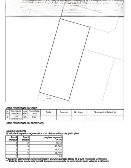 Teren in Mosnita Noua  zona benzinariei Esso fara comision la cumparator - 2