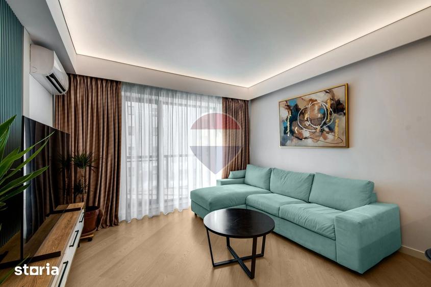 De inchiriat | Apartament 2 camere | Cortina North | Parcare subterana - 1
