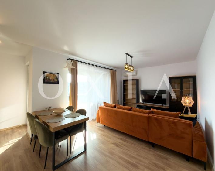 Apartament cu 2 camere semidecomandat, mobilat în Aradului