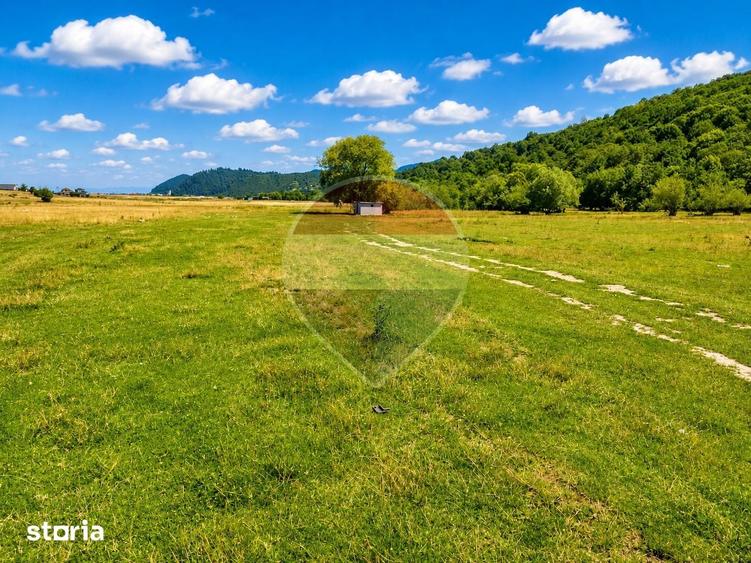 Teren intravilan cu PUZ aprobat Rasnov -Glajarie, 1205mp-3966mp - 1