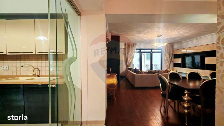 Apartament cu 3 camere, mobilat în Kiseleff