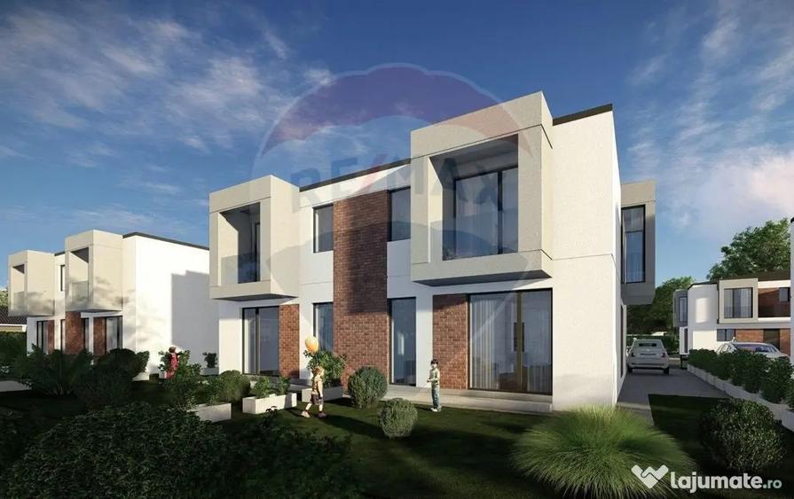 Casă cu 4 camere cu Teren 187 Mp în Tunari